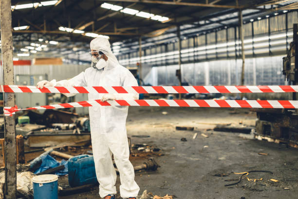 Professional Unattended Death Cleanup technician working in Exeter, CA